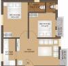 Annai Pearl I Residency (2BHK+2T (668 sq ft) 668 sq ft)