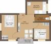 Annai Pearl I Residency (2BHK+1T (547 sq ft) 547 sq ft)