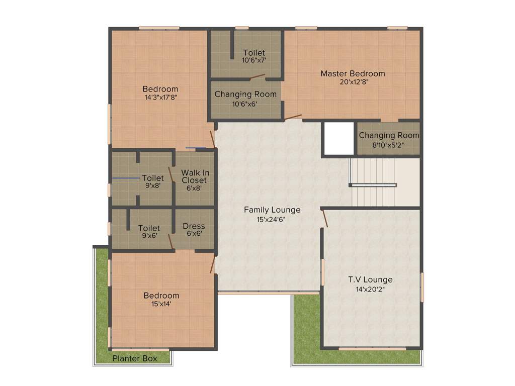 S Square Malibu (4BHK+4T (3,440 sq ft) + Pooja Room 3440 sq ft)