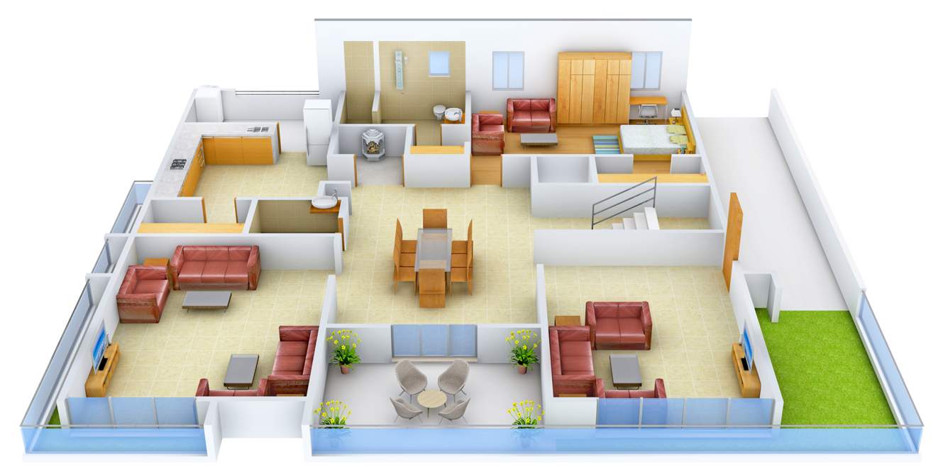 S Square Malibu (4BHK+4T (3,440 sq ft) + Pooja Room 3440 sq ft)