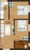 Annai Pearl II Residency (2BHK+1T (543 sq ft) 543 sq ft)