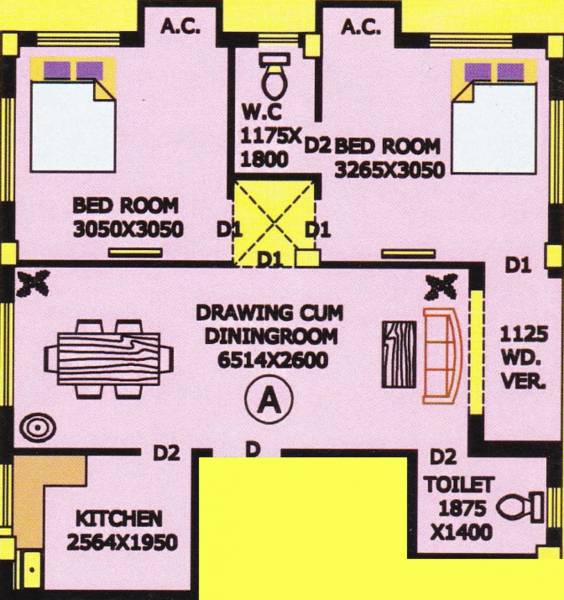 Ajmir Spark (2BHK+1T (914 sq ft) 914 sq ft) Ajmir Spark (2BHK+1T (914 sq ft) 914 sq ft)