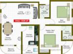 MRG Sri Laxmi (2BHK+2T (1,028 sq ft) 1028 sq ft) MRG Sri Laxmi (2BHK+2T (1,028 sq ft) 1028 sq ft)