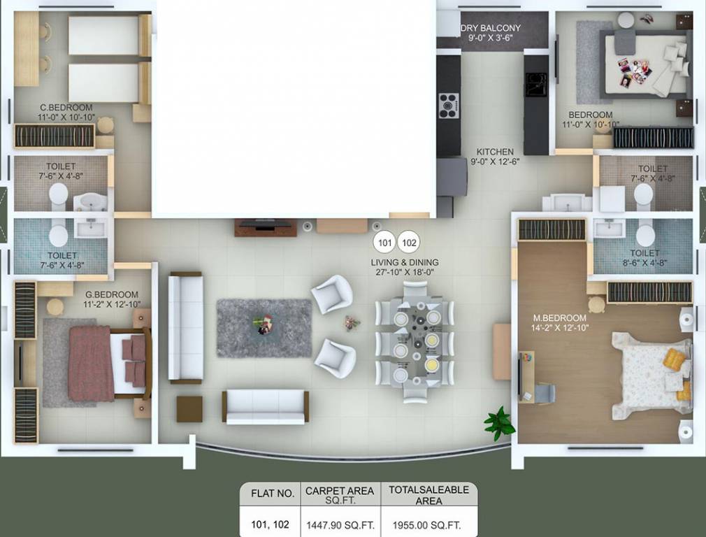 Scapers The Shell (4BHK+4T (1,955 sq ft) 1955 sq ft) Scapers The Shell (4BHK+4T (1,955 sq ft) 1955 sq ft)