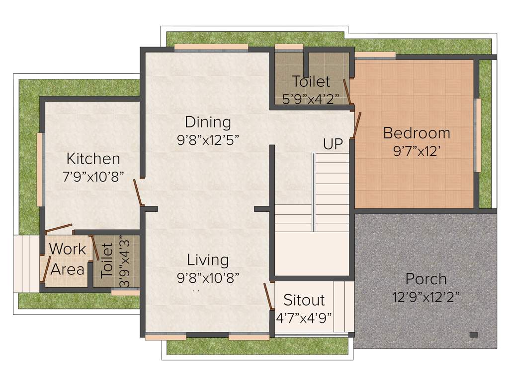 Salim Nandanam Paradise Villas (3BHK+3T (1,677 sq ft) 1677 sq ft)