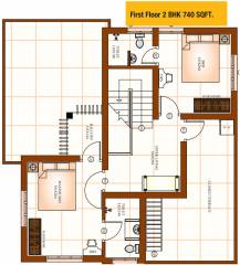 Salim Nandanam Paradise Villas (3BHK+3T (1,716 sq ft) 1716 sq ft)