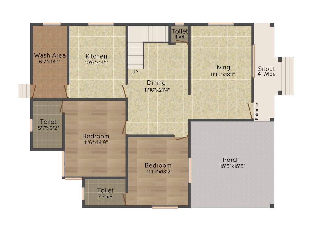 Mather Metro View (5BHK+5T (2,800 sq ft) 2800 sq ft)