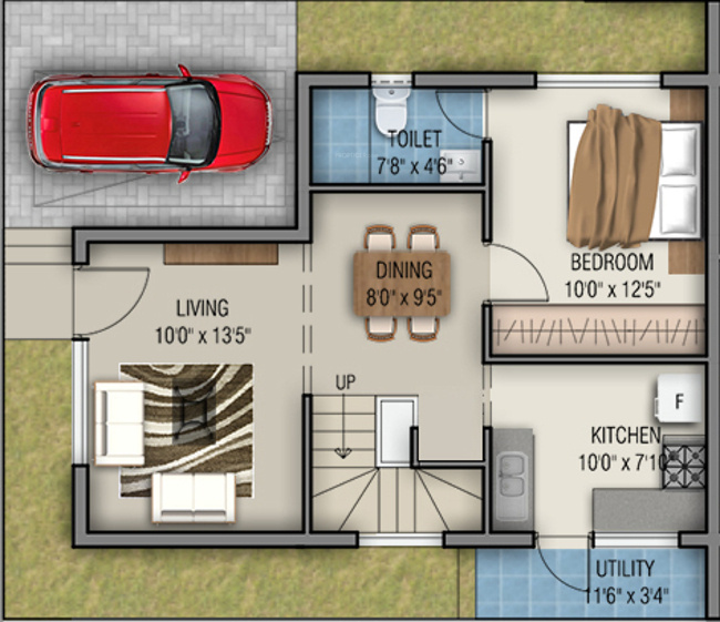 Fairyland Sai Amarantha (3BHK+3T (1,400 sq ft) 1400 sq ft)