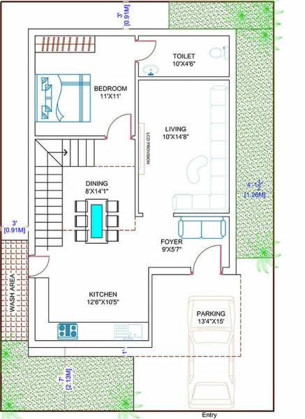  pranav-gems Floor Plan Ground Floor Plan