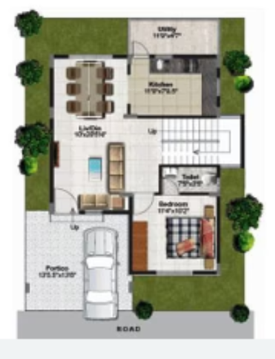 magnaville Floor Plan Ground Floor Plan