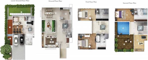 Geras Isle Royale (5BHK+5T (5,400 sq ft) + Servant Room 5400 sq ft)