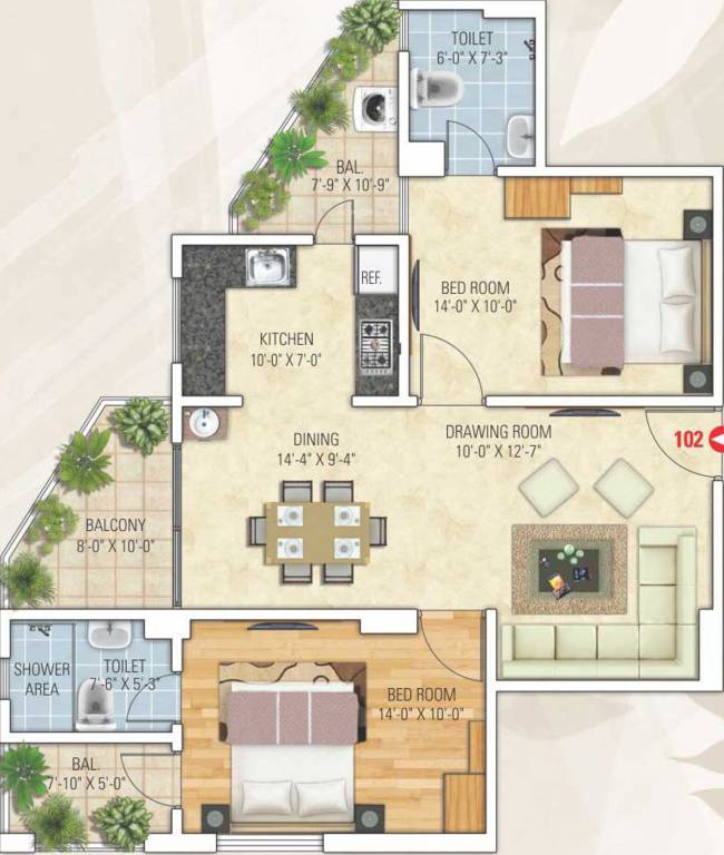 Floor Plan royal tatvam Floor Plan Floor Plan