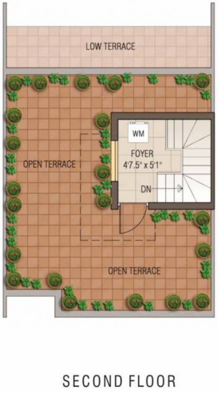 Second Floor Plan humming gardens Floor Plan Second Floor Plan