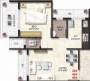 Tulip Enterprises Garden Floor Plan (1BHK+1T (675 sq ft) 675 sq ft)