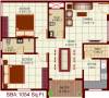 Mythri Arteor (2BHK+2T (1,054 sq ft) 1054 sq ft)