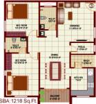 Mythri Arteor (2BHK+2T (1,218 sq ft) 1218 sq ft) Mythri Arteor (2BHK+2T (1,218 sq ft) 1218 sq ft)