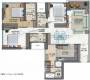 Wadhwa 25 South (3BHK+3T (1,434 sq ft) + Servant Room 1434 sq ft)