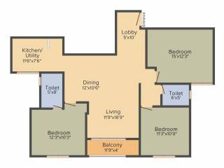 RK Suraksha Suraksha Landmark (3BHK+2T (1,390 sq ft) 1390 sq ft) RK Suraksha Suraksha Landmark (3BHK+2T (1,390 sq ft) 1390 sq ft)