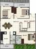 SV Pleasanta (3BHK+2T (1,400 sq ft) 1400 sq ft)