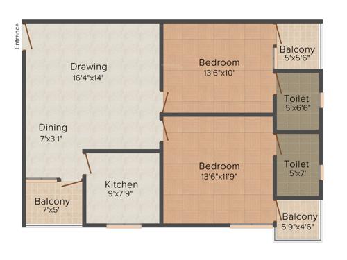 Apple Anand Residency (2BHK+2T (1,080 sq ft) 1080 sq ft) Apple Anand Residency (2BHK+2T (1,080 sq ft) 1080 sq ft)