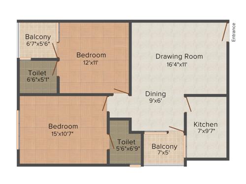 Apple Anand Residency (2BHK+2T (1,055 sq ft) 1055 sq ft) Apple Anand Residency (2BHK+2T (1,055 sq ft) 1055 sq ft)