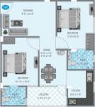 Samanvay Atmosphere Grand (2BHK+2T (1,020 sq ft) 1020 sq ft)