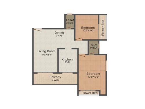 Sai Vismay (2BHK+2T (1,250 sq ft) 1250 sq ft) Sai Vismay (2BHK+2T (1,250 sq ft) 1250 sq ft)