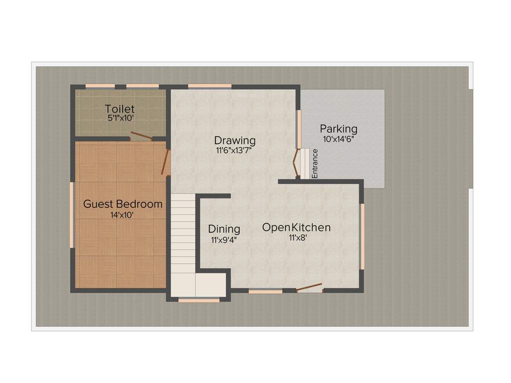 Ravella Srinivasa Lake View Villas (3BHK+3T (1,620 sq ft) 1620 sq ft)