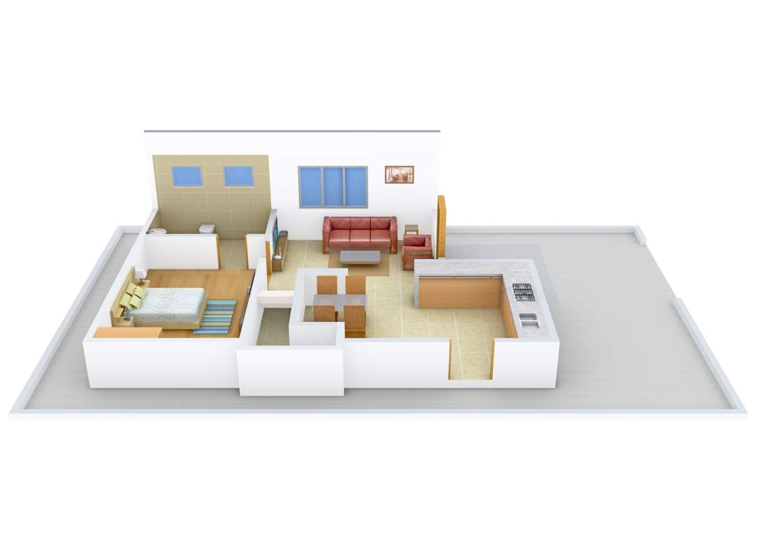 Ravella Srinivasa Lake View Villas (3BHK+3T (1,620 sq ft) 1620 sq ft)