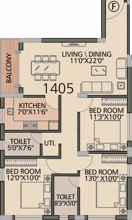Diamond Group Soham Group Space Group Navita (3BHK+2T (1,405 sq ft) 1405 sq ft) Diamond Group Soham Group Space Group Navita (3BHK+2T (1,405 sq ft) 1405 sq ft)