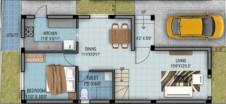 Fairyland Sai Amarantha (3BHK+3T (1,800 sq ft) 1800 sq ft)