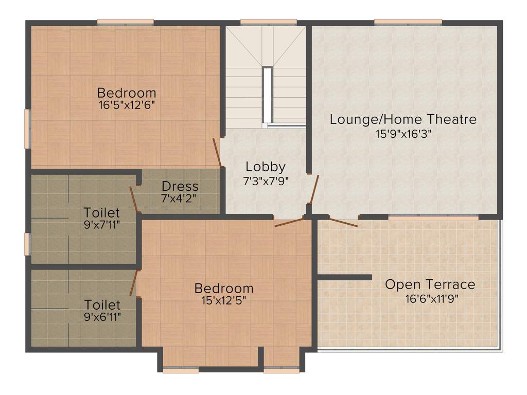 My MyPi Green Castle Villas (3BHK+5T (3,030 sq ft)   Pooja Room 3030 sq ft)