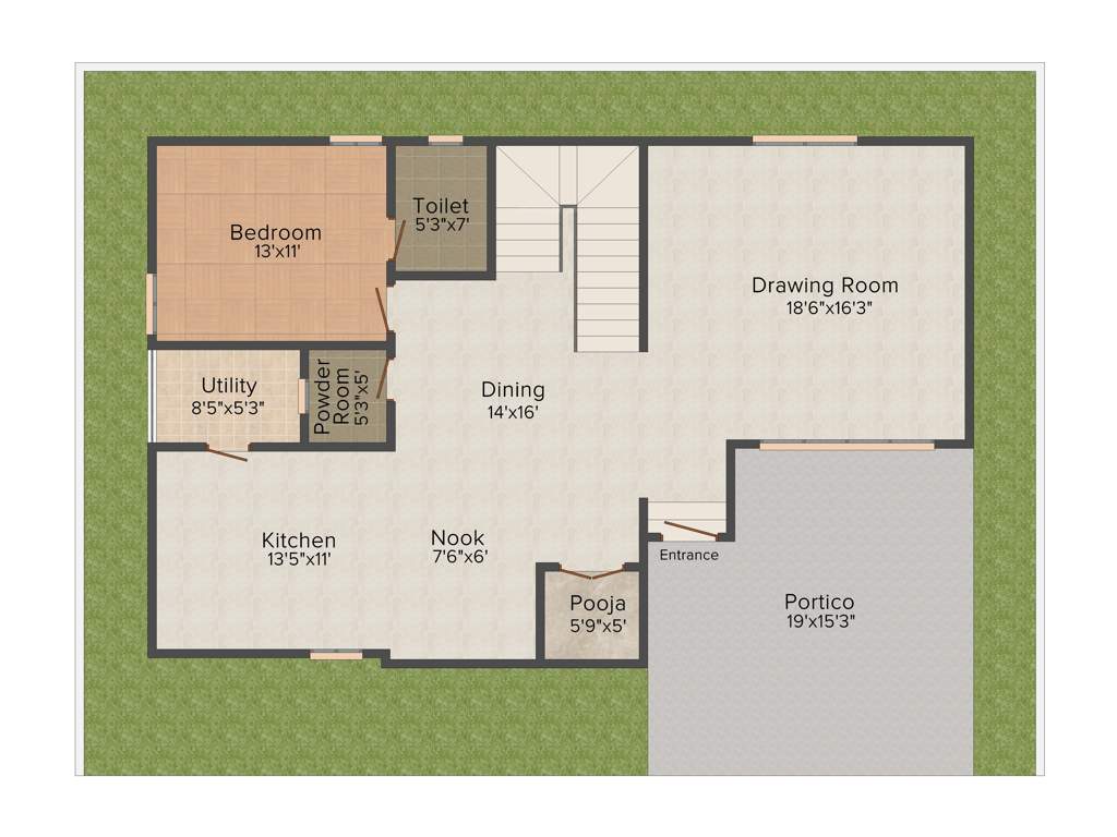 My MyPi Green Castle Villas (3BHK+5T (3,365 sq ft)   Pooja Room 3365 sq ft)