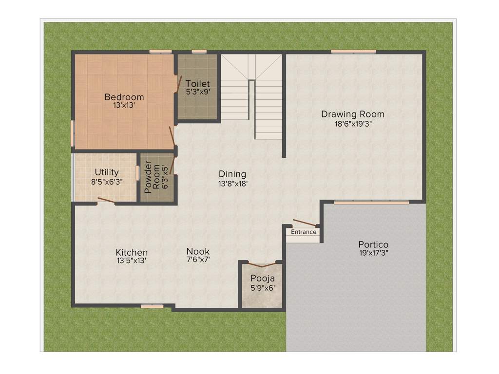 My MyPi Green Castle Villas (3BHK+5T (3,915 sq ft)   Pooja Room 3915 sq ft)