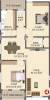 Hanuma Construction Neeladri Heights Floor Plan (2BHK+2T (1,155 sq ft) 1155 sq ft)
