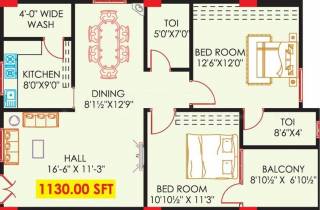 Mathrubhuumi Pearl (2BHK+2T (1,130 sq ft) 1130 sq ft) Mathrubhuumi Pearl (2BHK+2T (1,130 sq ft) 1130 sq ft)