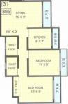 Bhikhi Mathura Enclave (2BHK+2T (895 sq ft) 895 sq ft) Bhikhi Mathura Enclave (2BHK+2T (895 sq ft) 895 sq ft)