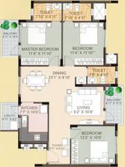 KSR Crimson Tide (3BHK+3T (1,412 sq ft) 1412 sq ft) KSR Crimson Tide (3BHK+3T (1,412 sq ft) 1412 sq ft)