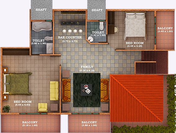 Pramur Adonis (4BHK+4T (3,130 sq ft) 3130 sq ft)