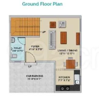  orange-county-villas Floor Plan Ground Floor Plan