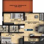 Bhaveshwar Purva (2BHK+2T (750 sq ft) 750 sq ft)