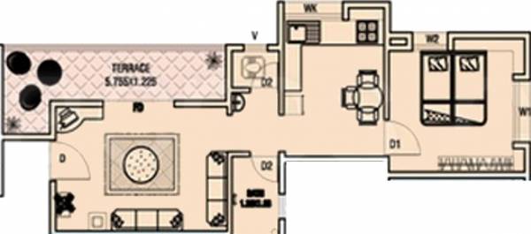 Aarav Castles (1BHK+1T (683 sq ft) 683 sq ft) Aarav Castles (1BHK+1T (683 sq ft) 683 sq ft)