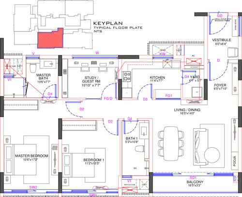 Olympia Jayanthi Residences (3BHK+2T (1,531 sq ft) 1531 sq ft) Olympia Jayanthi Residences (3BHK+2T (1,531 sq ft) 1531 sq ft)