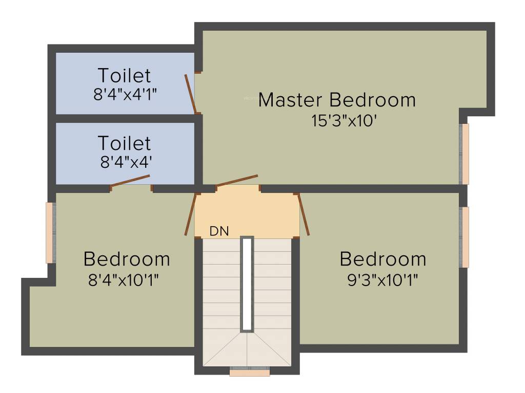 Jansen Nivaas Nivriti (3BHK+3T (1,135 sq ft) 1135 sq ft)