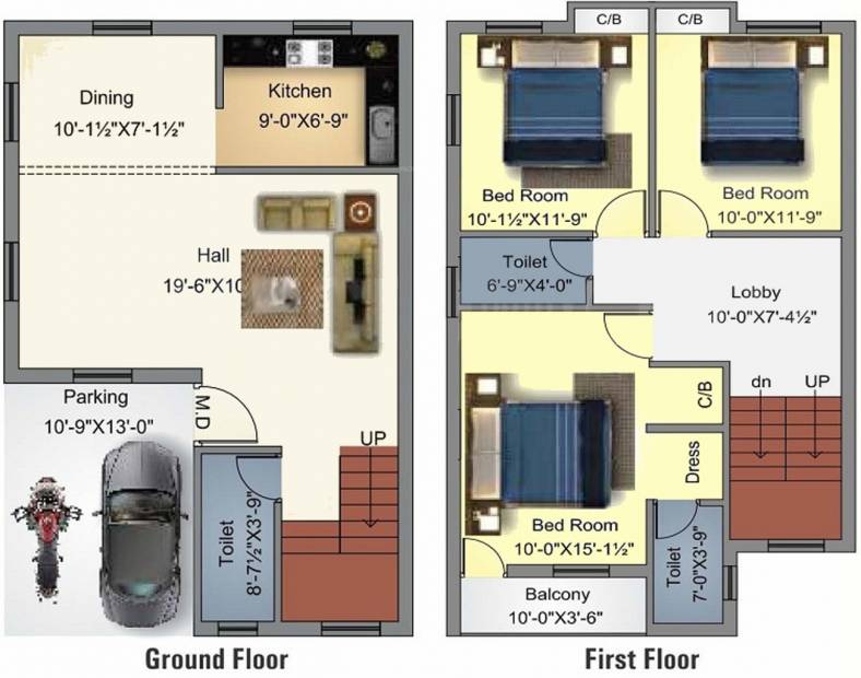 MS Banyan Tree Villas (3BHK+3T (1,649 sq ft) 1649 sq ft)