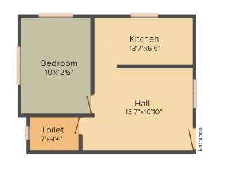 Uniplus Palms (1BHK+1T (559 sq ft) 559 sq ft) Uniplus Palms (1BHK+1T (559 sq ft) 559 sq ft)