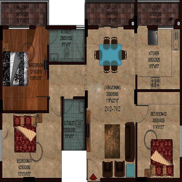 Yashmu Yashmu Aspire (3BHK+3T (1,450 sq ft) 1450 sq ft) Yashmu Yashmu Aspire (3BHK+3T (1,450 sq ft) 1450 sq ft)