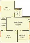 Uniplus Roseberry (2BHK+2T (800 sq ft) 800 sq ft) Uniplus Roseberry (2BHK+2T (800 sq ft) 800 sq ft)
