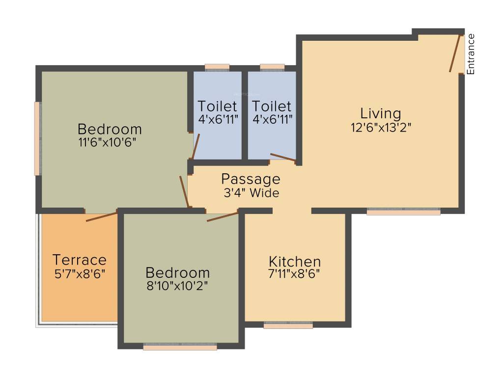 Patel Orchid Petals (2BHK+2T (928 sq ft) 928 sq ft) Patel Orchid Petals (2BHK+2T (928 sq ft) 928 sq ft)