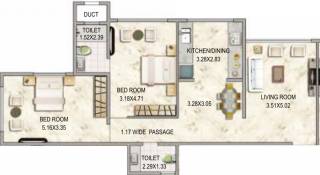 Concrete Sai Srishti (2BHK+2T (1,500 sq ft) 1500 sq ft) Concrete Sai Srishti (2BHK+2T (1,500 sq ft) 1500 sq ft)